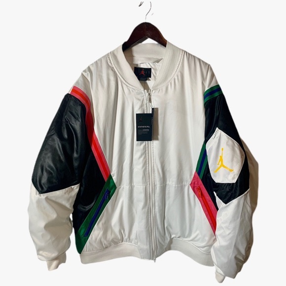 Jordan Nike Jumpman Wings Satin Bomber 